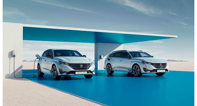 Elektrische Peugeot modellen