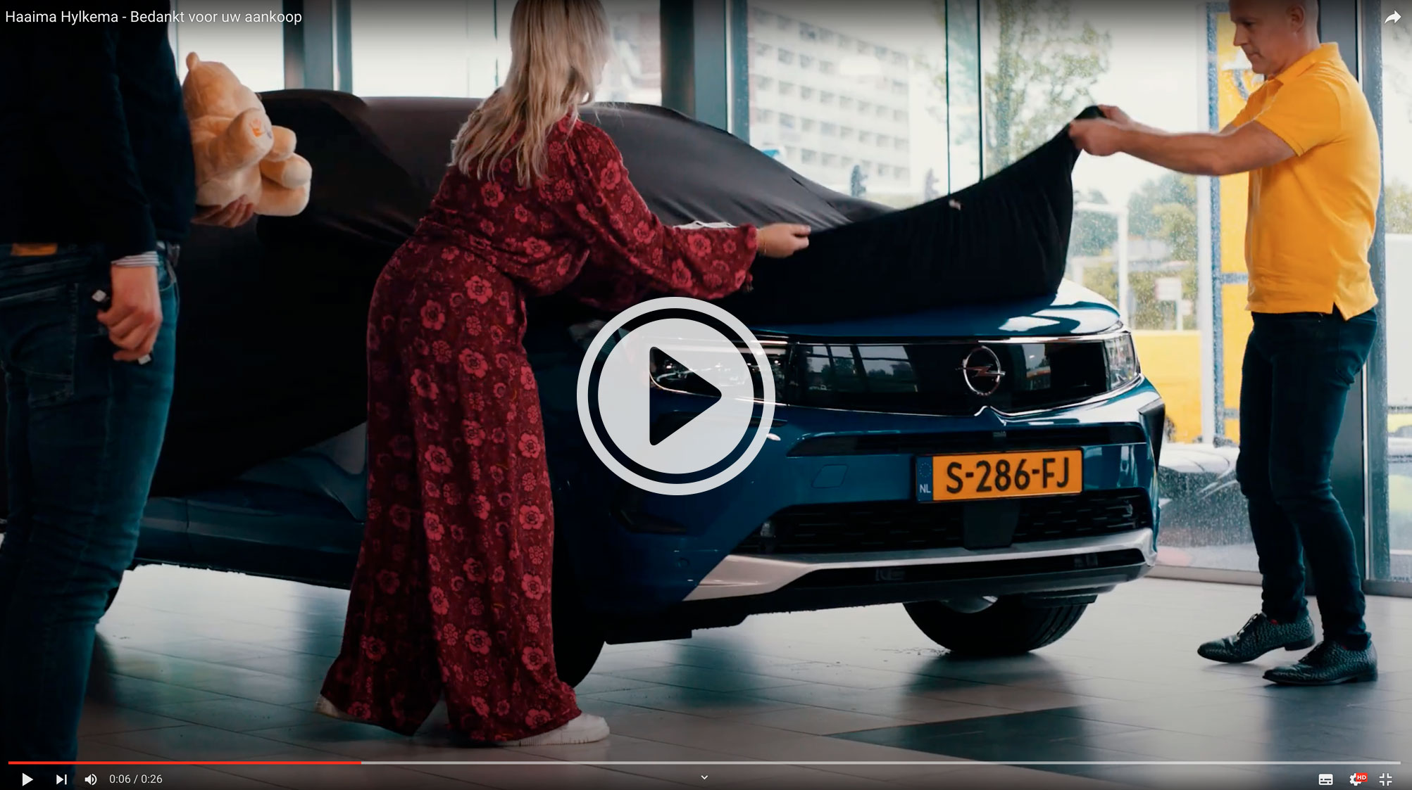 Gefeliciteerd met uw nieuwe auto!