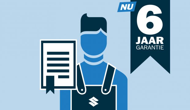 6 jaar garantie Suzuki