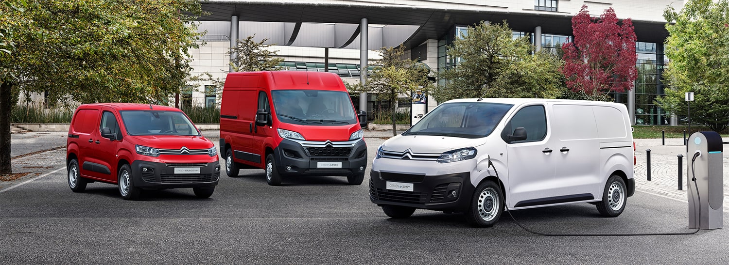 Citroën bedrijfswagens modellen